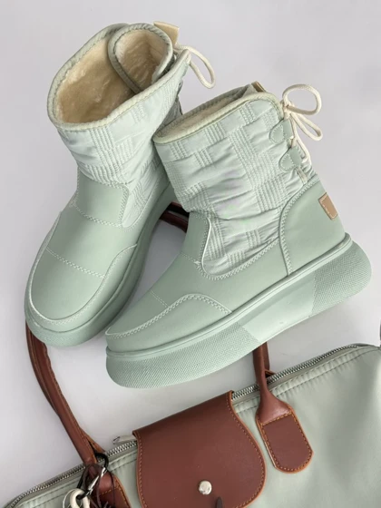 نیم بوت پشت بندی کاپشنی 2367