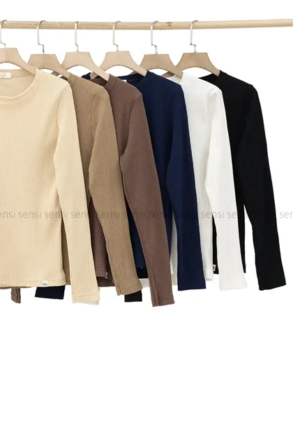 بلوز کبریتی آستین بلند کد1004453