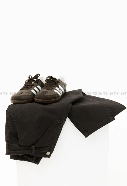 شلوار مام کتان کد1002311