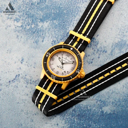 ساعت بلانک پین سواچ Blancpain X Swatch Scuba Fifty Fathoms 01