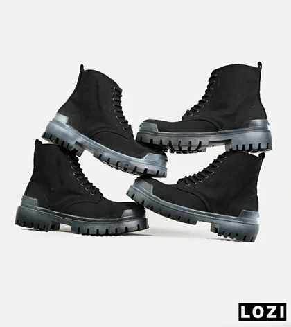 نیم بوت مردانه مشکی بالنسیاگا مدل 5901