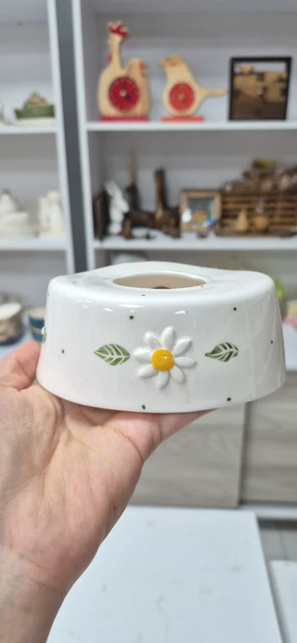 قوری وارمردار سرامیک بابونه