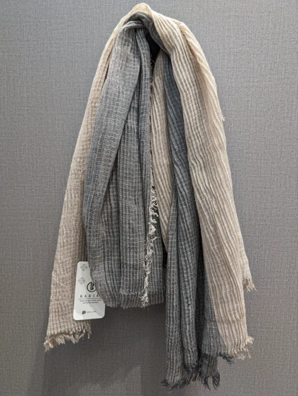 شال کاریان پلیسه دو رنگ زارا 20120