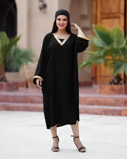 کفتان حریر جت بلک