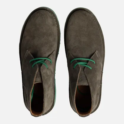 سافاری تنباکو سبز جیر دور سبز - Safari Veldskoen C Design Tobacco Leaves/Green S Green Line