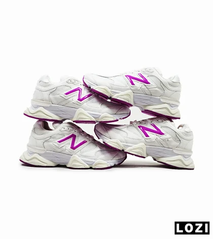 کفش کتانی زنانه سفید سرخابی NEW BALANCE 9060