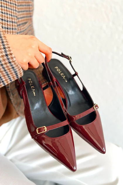 کفش پاشنه‌بلند کلاسیک زنانه polka-store polka-store