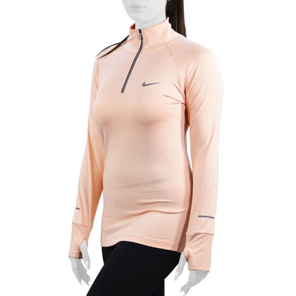 استرج نیم زیپ زنانه نایک مدل SRN-2B1286 صورتی روشن