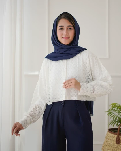بلوز کراپ گیپور سانیل