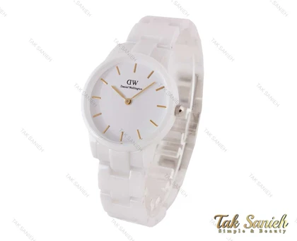 ساعت سفید دنیل ولینگتون زنانه سرامیکی DW-4030-L