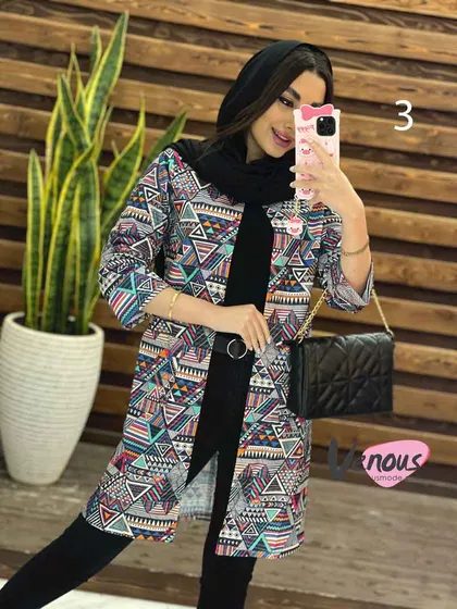 مانتو طرحدار سنتی