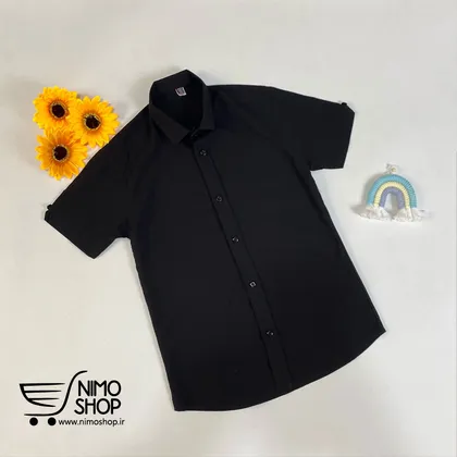 پیراهن مشکی محرمی پسرانه