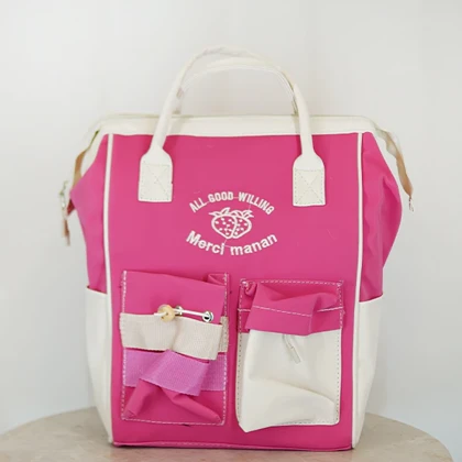 کیف کوله‌پشتی زنانه Strawberry شیک، جادار و کاربردی