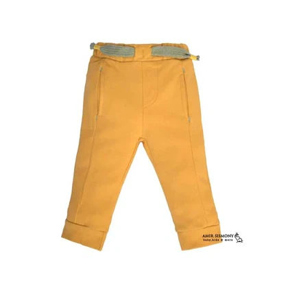 شلوار پسرانه نوزادی نیلی طرح ZOO