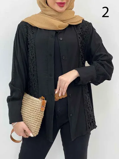 شومیز ترکیبی دانتل