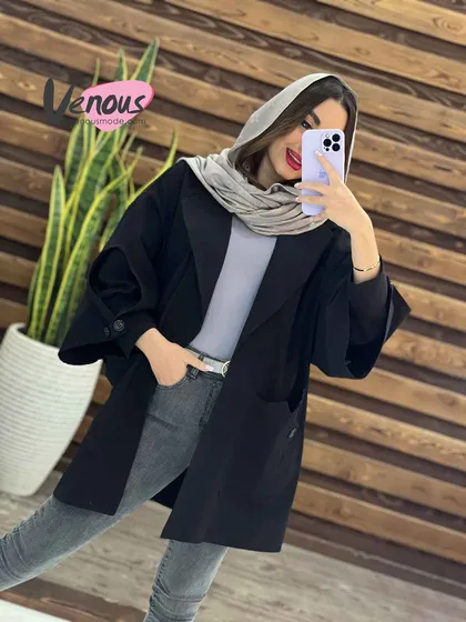 مانتو پانچ آستین دوتیکه