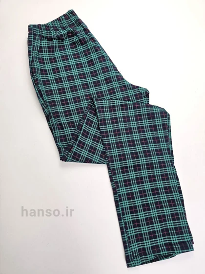 شلوار نخی زنانه شطرنجی آداک Adak کد 5311 (5 رنگ)
