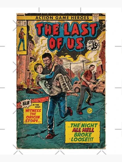 توت بگ طرح The Last of Us - Intro comic cover fan art کد 271902