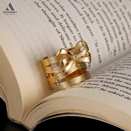 انگشتر پاپیونی Bow Tie Ring SG1
