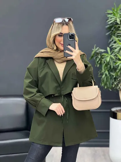بارانی ژیله جیب نما