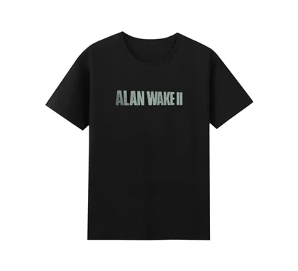 تیشرت الن ویک طرح لوگوی Alan Wake 2 کد 104152