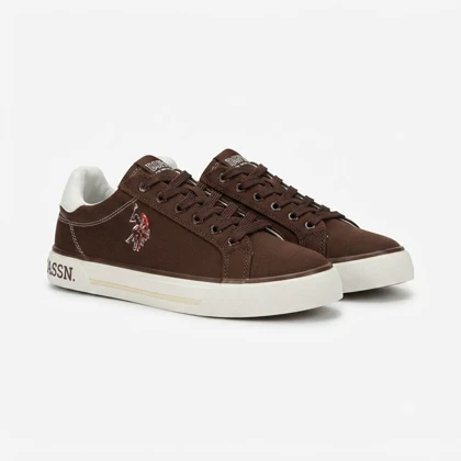کفش کتانی ونس مدل U.S.POLO ASSN قهوه ای 295816