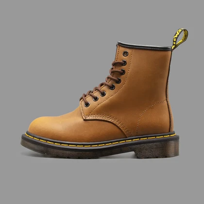 بوت دکتر مارتینز 1460 قهوه ای Dr.Martens 1460 Brown