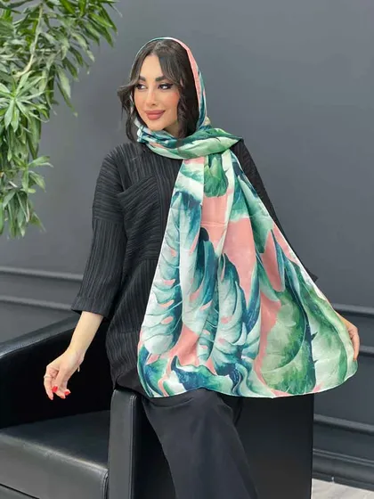 شال طرح برگ انجیری
