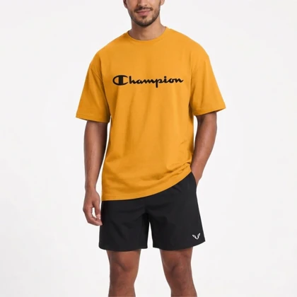 تیشرت اورسایز نخی مردانه زنانه 1991 مدل champion TS19131
