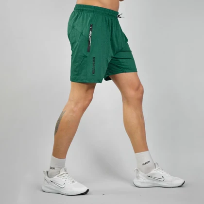 شلوارک ورزشی مردانه نایک مدل DS-3B102 سبز تیره