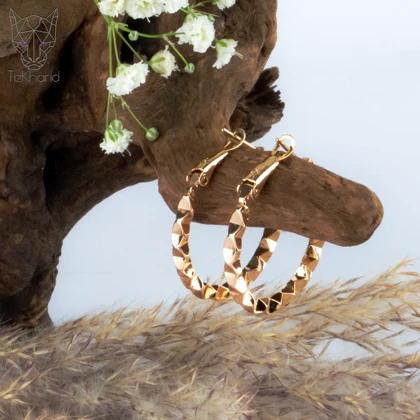 گوشواره ژوپینگ حلقه‌ای بلوگا