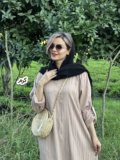 پیراهن مانتویی نفس