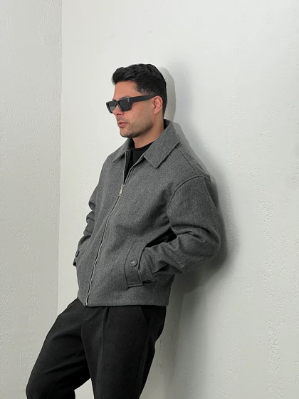 جکت مردانه فوتر گلدوزی mc