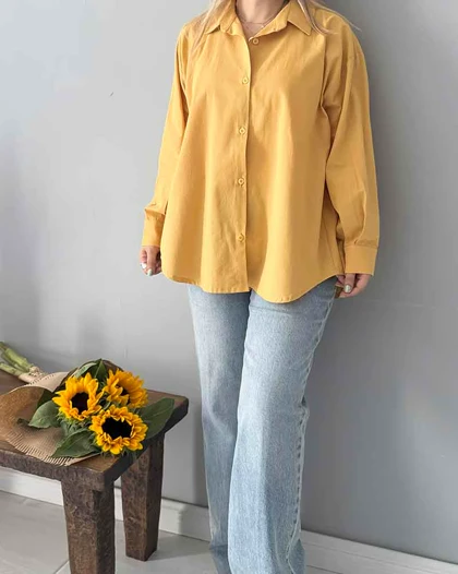 شومیز Milano (خردلی)