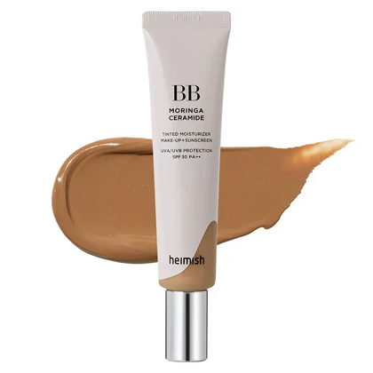 کرم BB صورت برند هایمیش مدل Moringa Ceramide مناسب انواع پوست حجم 30 میلی متر