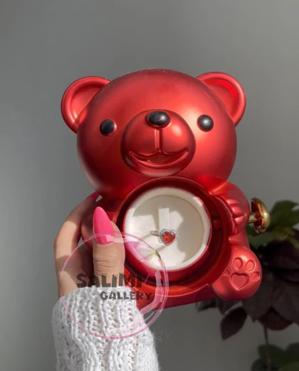 باکس گل رز خرسی