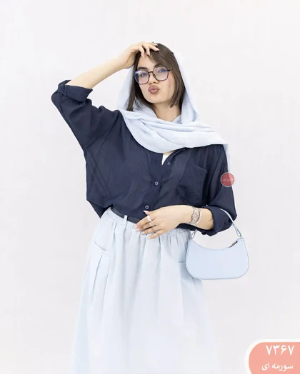 شومیز پری چکاوک 7367