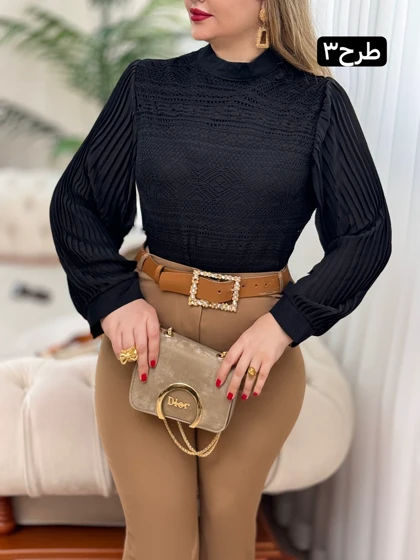 شومیز دانتل ترانه 2931
