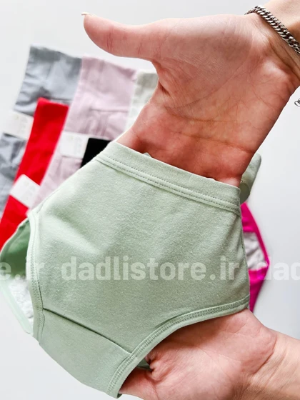 شورتکس قاعدگی نخ پنبه جیب‌دار