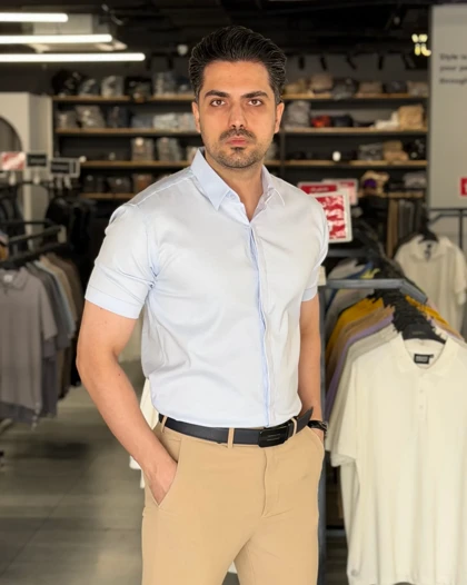 پیراهن شبرو استین کوتاه