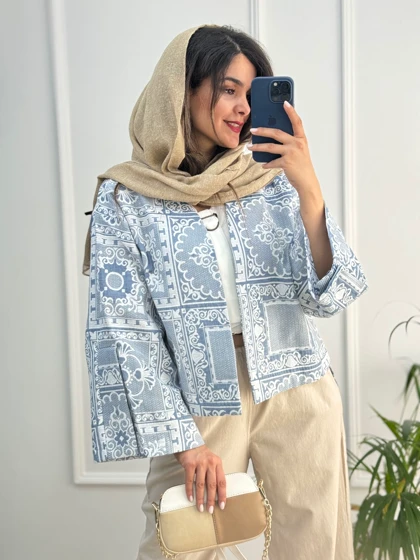 کت ژاکارد سوگلی