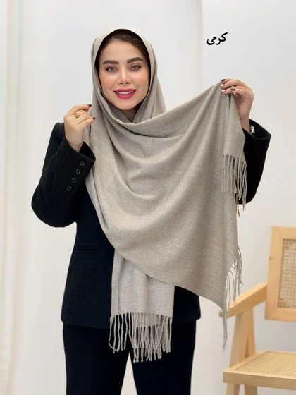 3668-شال موهر دونه برفی