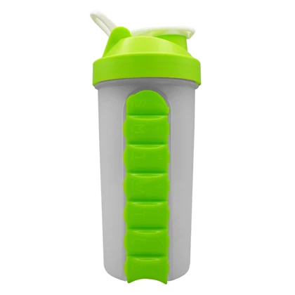 شیکر یک تیکه Tablet مدل جا قرصی دار ظرفیت 0.6 لیتر