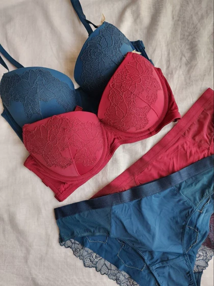 ست شورت و سوتین جکدار فنردار اروپایی کد: 5078