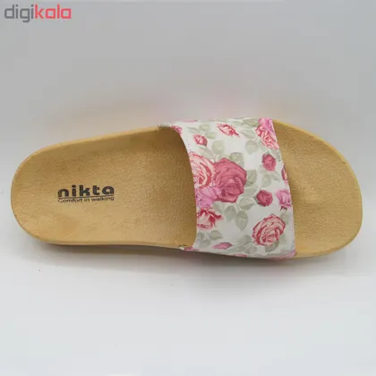 دمپایی زنانه نیکتا مدل flower 1185