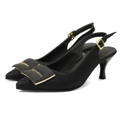 کفش مجلسی زنانه پاشنه‌دار 5 سانت مدل 400920 _ sandal valentino
