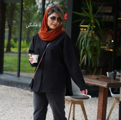 مانتو کتان رز