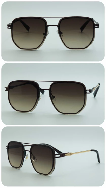 عینک آفتابی مردانه و زنانه پرادا Prada SPS06QS ، عینک UV400