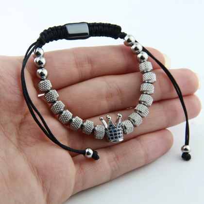 دستبند زنانه مدل تاج