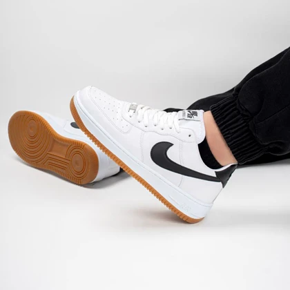 کفش کتانی اسپرت مردانه رنگ سفید مدل نایک NIKE AIR FORCE
